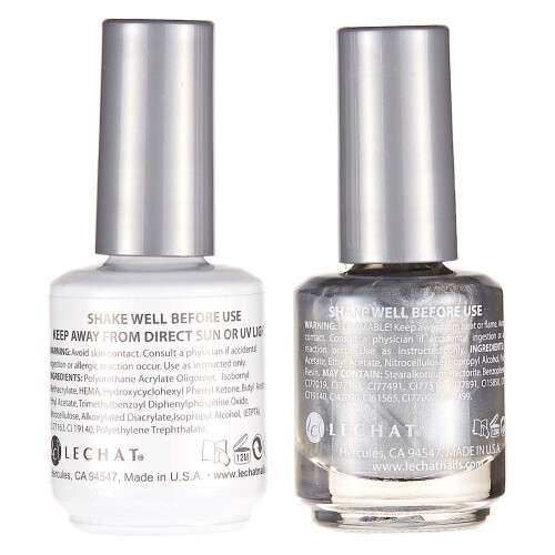 LeChat Nobility - Gel Polish & Nail Lacquer Set (Silver) 1