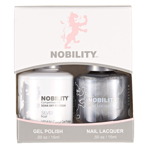 LeChat Nobility - Gel Polish & Nail Lacquer Set (Silver) 2