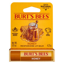 Burt's Bees 100% Φυσικό Ενυδατικό Balm Χειλιών, Μέλι με Κερί Μέλισσας - 1 Σωλήνας, 0.15 Οζ