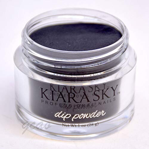 Kiara Sky Dip Powder Black To Black 1 Ounce 1