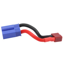 T-Frau zu EC5-Männlich Kabel Zuverlässige Verbindung Kurzschluss Schutz 12AWG T-Stecker Anschluss für RC Auto / Flugzeugmodell