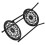 2‑Tier Metal Plant Stand Flower Pot Holder Display 4