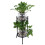 2‑Tier Metal Plant Stand Flower Pot Holder Display 9