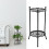 2‑Tier Metal Plant Stand Flower Pot Holder Display 12