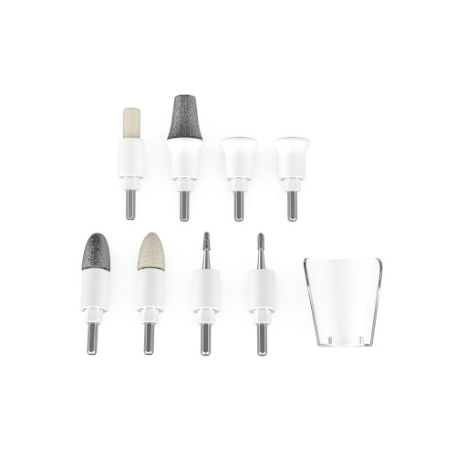 Pure Enrichment Pure Enrichment PureNails Luxe 9-Piece Replacement Nail Drill Set 2