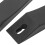Rubber Load Barbell Plates 23cm, 371g Black for Strength Training 6