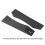 Rubber Load Barbell Plates 23cm, 371g Black for Strength Training 12