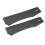 Rubber Load Barbell Plates 23cm, 371g Black for Strength Training 8