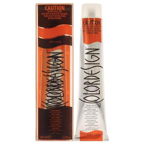 Direkt Permanent Hårfärg - Karamell av ColorDesign för Unisex - 3.4 oz Hårfärg 1