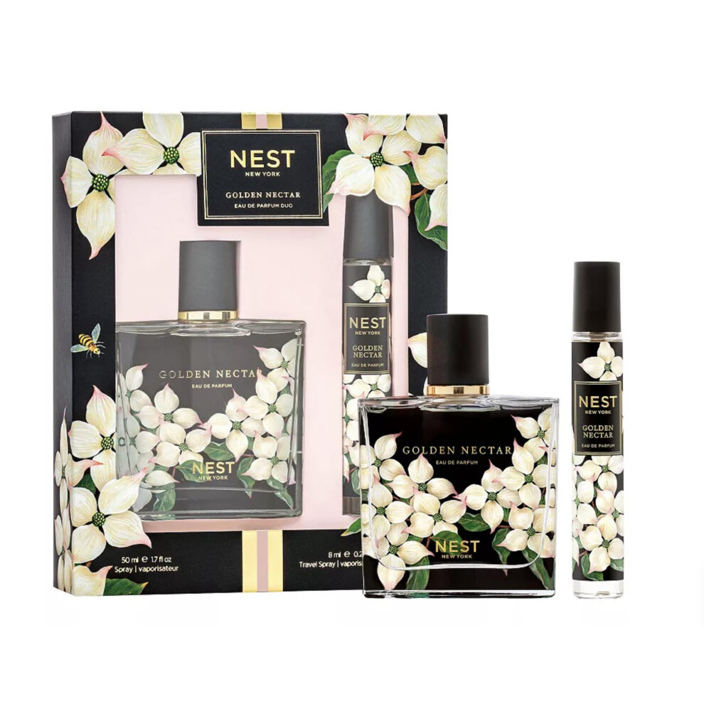 NEST New York Golden Nectar Eau De Parfum Duo 50 ml/1.7 fl oz 8 ml/0.27 fl oz