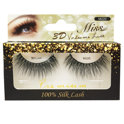 [4 PACKAR] Miss Lashes 3D Volym Taperade Fransförlängningar 2