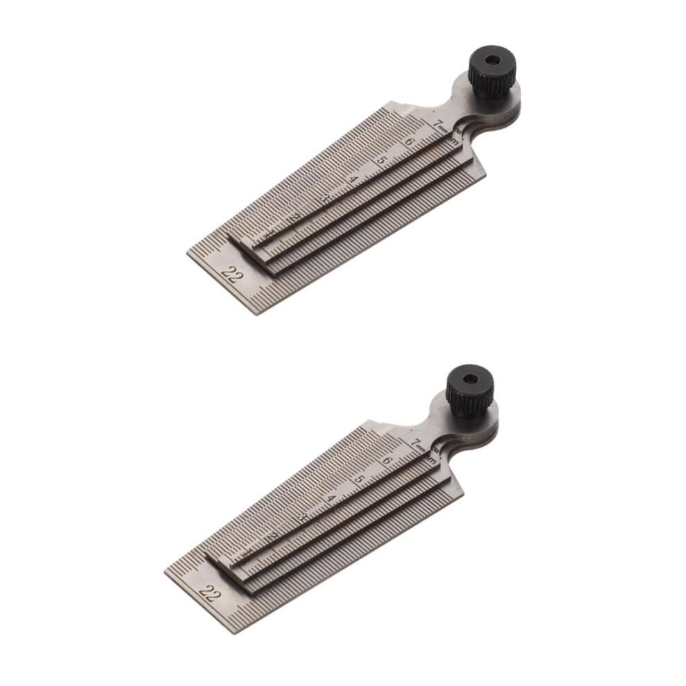 Professional Feeler Gauge Set 2 Sets Of 4Pcs Each For Accurate Gap Thickness Measurement In Machining Maintenance 6482260680446