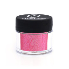 GLITTIES - Shocking Pink - Nail Art Iridescent Fine (0,008"""") trpytiv pudr - pro gelov lak na nehty a akrylov prek na nehty - (10 gramov ndoba