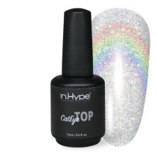 IN.HYPE Gel Top Coat UV/LED gehrtet (Cat Eye)