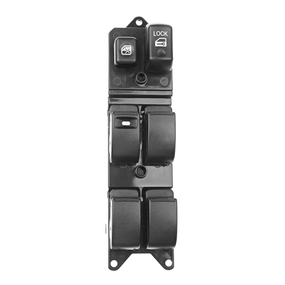 Power Window Switch For Mitsubishi Lancer 2.0L 2008-2015 L4 Front Driver Side 18 Blade Replacement Component Black 6482260680620