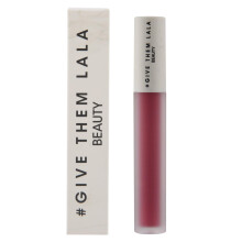 GIVE THEM LALA Matte Lipstick - Hydromatte Liquid Lipstick For Women - Satin Soft Non-Drying Finish - Lightweight and Long Lasting Lipstick - Cruelt