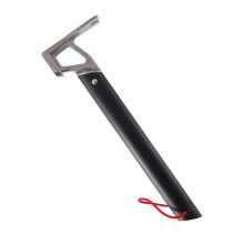 Outdoor Hammer Aluminum Alloy Camping Tent Stake Puller Multi-Function Safety Hammer for Easy Setup and Removal