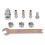 ST-6 2.0mm Mini Pistola a Spruzzo Automatica 0-600ml/min Argento 3