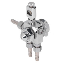 ST-6 2.0mm Mini Pistola a Spruzzo Automatica 0-600ml/min Argento