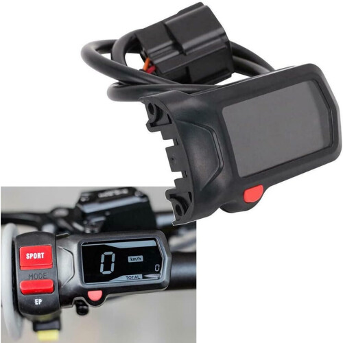 Digital Inductive Hour Meter for Motorcycle and Electric Bikes, Compatible with Sur-Ron Light Bee, Accurate Odometer 1