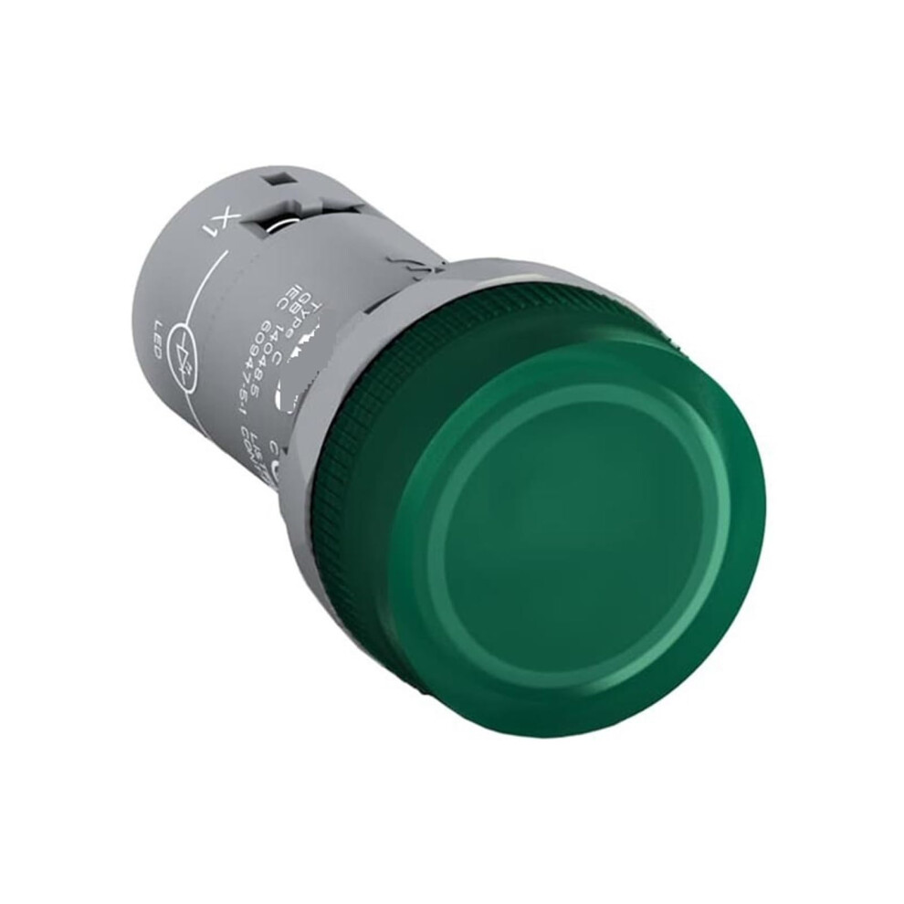 Cl2 Series Led Indicator Cl2-502G | Green Color, 12V Voltage, Panel Mount, 10157191 6947110190815