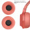 Cuscinetti per orecchie WH-H800 Rosso, Taglia unica, 1 paio 9