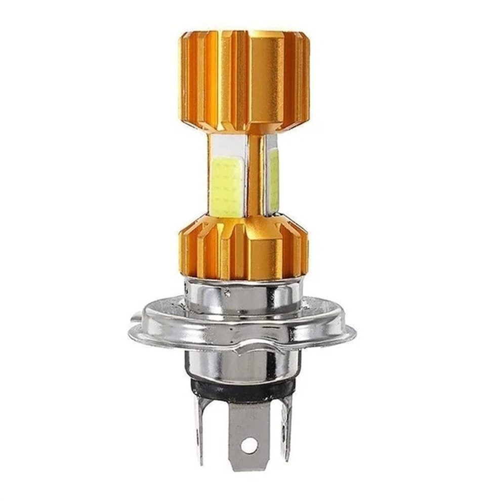 H4 P15d Ba20d Led Motorcycle Headlight Bulb 18W 6000K Fog Lights 12V Size Ba20d White 6947110190976