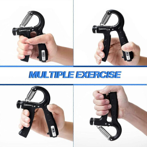 2 Pack Hand Grip Exerciser Strengthener with Counter 2