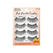 Ardell Big Beautiful Lashes BBL Hottie - Voluminous False Eyelashes with Fluffy Texture for Dramatic Eye Looks 4 Pairs