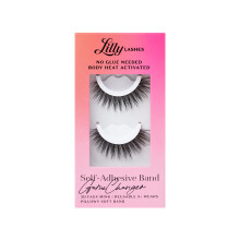 Lilly Lashes 3D Zelfklevende Wimpers, Geen Wimperlijm Nodig, Actief Door Lichaamswarmte, Herbruikbaar