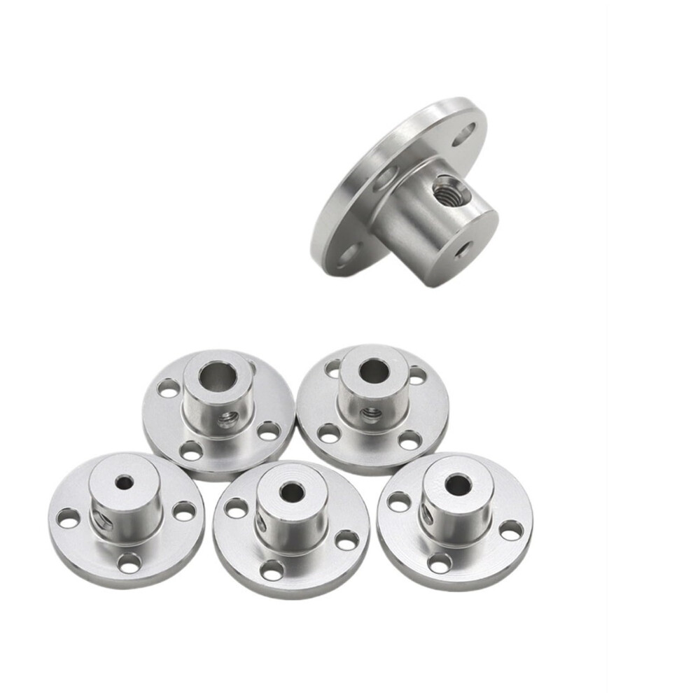 Aluminium Rigid Flange Coupling Motor Guide Shaft Coupler 3.17Mm Size 2-16Mm Compatible With 8Mm Connector 6947110191423