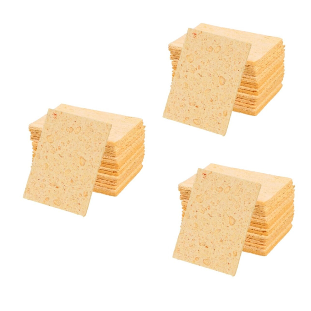 Solder Tip Cleaner Foam Sponge 150 Pcs, Soldering Iron Cleaning Pad For Efficient Tip Maintenance And Compatibility 6482260681443