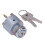 Car Ignition Switch Universal Starter 3 Terminal 3 Position with 2 Keys 12V 1