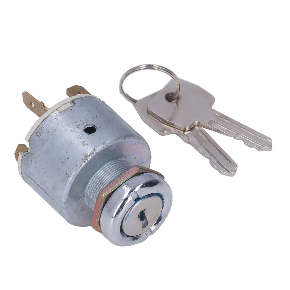 Car Ignition Switch Universal Starter 3 Terminal 3 Position With 2 Keys 12V 4971342212726