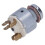 Car Ignition Switch Universal Starter 3 Terminal 3 Position with 2 Keys 12V 3