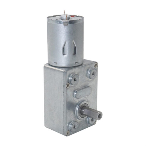 Sourcing Map DC 12V 150RPM 6mm Diameter Electric Shaft Geared Case Gear - View #9