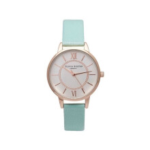 Uhr - Olivia Burton - Mod. OB15WD47 - Damen - Quarz - Weißes Leder