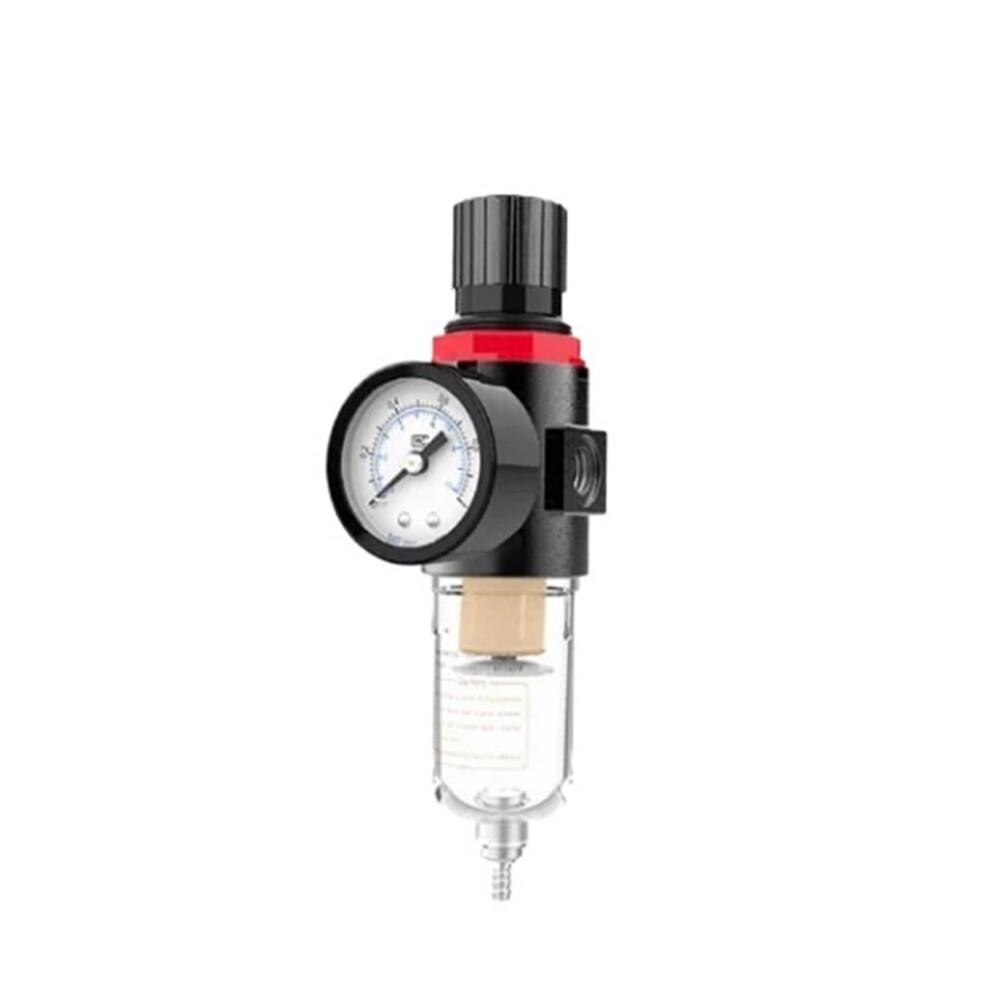 Pneumatic Air Source Treatment Filter With Adjustable Pressure Gauge 1/4" Pressure-Relief Afr2000 For Compressed Air Systems 6947110191768