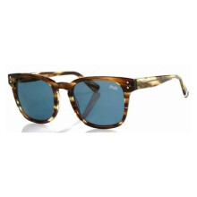 SUPERDRY Sunglasses MONTEGO Brown Horn/ Dark Blue-Grey CAT.3 Lenses 109