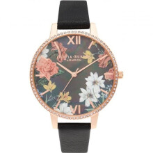 Montre femme - Olivia Burton - OB16BF31 - Cuir et acier inoxydable - Cadran 34 mm - Quartz