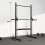 Homcom HOMCOM Adjustable Squat Rack with Pull Up Bar and Barbell Bar for Home Gym 3