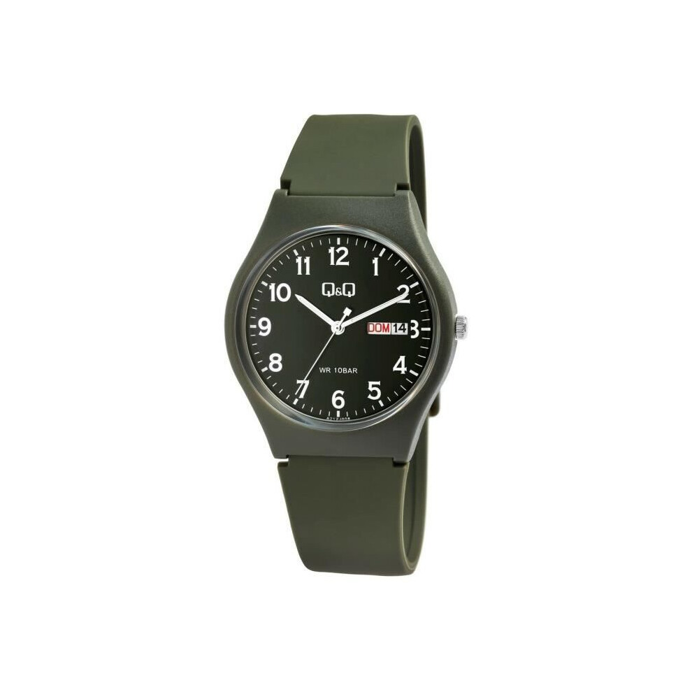 Citizen Q&Q S7230964 - Orologio Analogico Digitale Automatico Con Cinturino, Multicolore, Cinghia-image