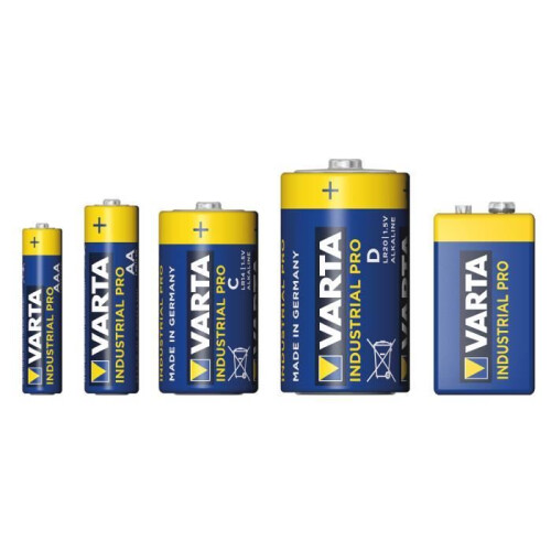 Varta Industrielle 9V-Alkaline-Batterie - 1 Stück