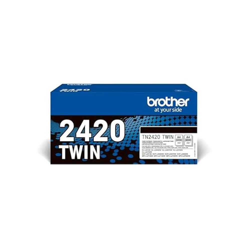 Brother Toner HLL2310D 2350DW 2370DN 2375DW MFCL2710DW 2730DW 2750DW Nero (2 Pezzi)-image