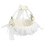 Cesta de flores blancas para boda - Capacidad suficiente 1