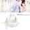 Cesta de flores blancas para boda - Capacidad suficiente 7