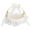 Cesta de flores blancas para boda - Capacidad suficiente 2