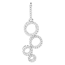 Pendentif Femme - Folli Follie - 3P17S001C - Argent 925 - 2,5 cm - Argenté