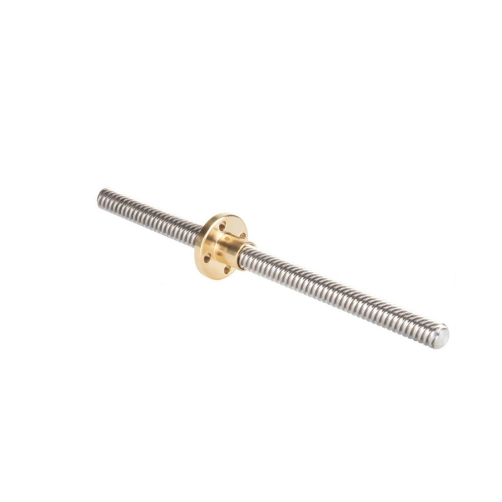 Linear Motion Ball Screw T10*10 2Pcs Trapezoidal Screw Nut 700Mm Length For Stepper Motor Machines Parts 6947110191904