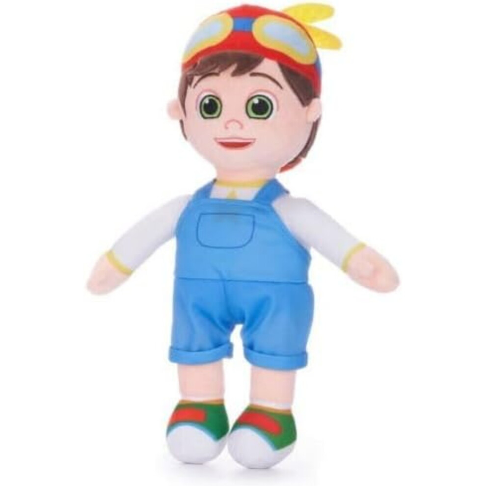Jazwares Official Cocomelon Tv Character 12" Soft Toys Plush Tom